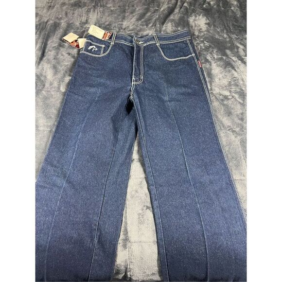 Vintage 80s‎ 90s jeanche unhinged denim jeans size 32 (NWT)￼ - Picture 1 of 10